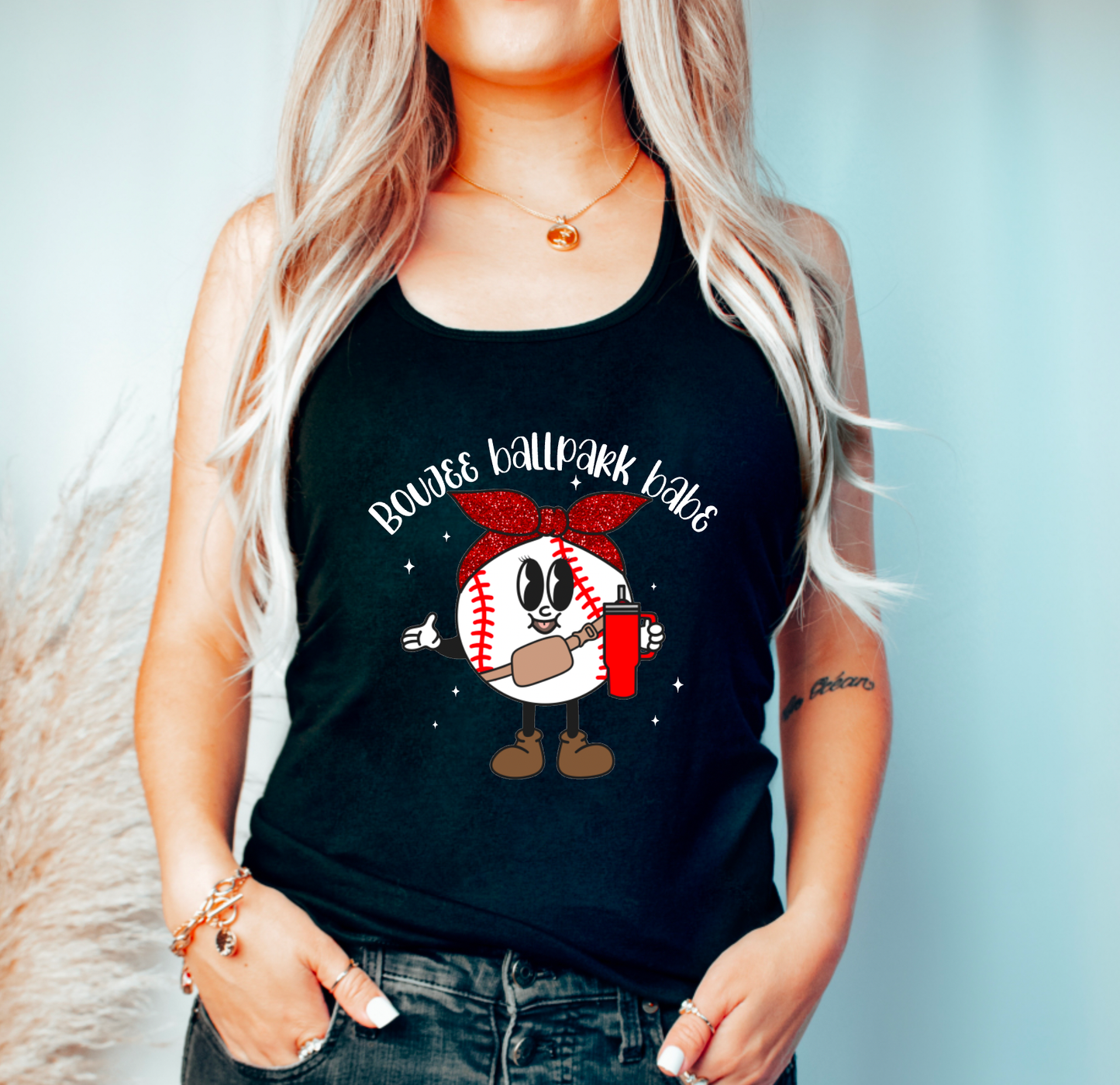 Boujee Baseball Babe Tank Top | Baseball | Preppy