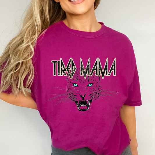 Tired Mama Rocker Gildan T-Shirt