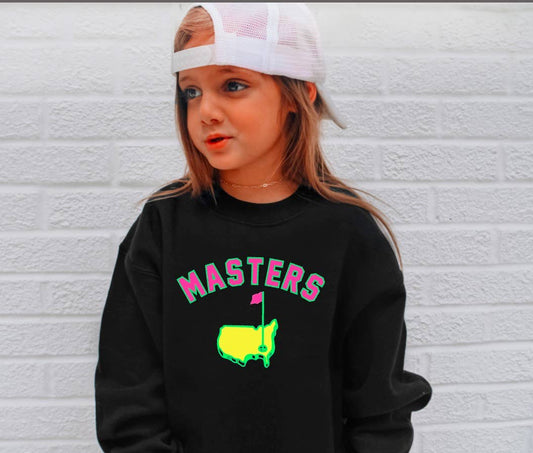 YOUTH Preppy Masters Golf Tournament Sweatshirt Georgia