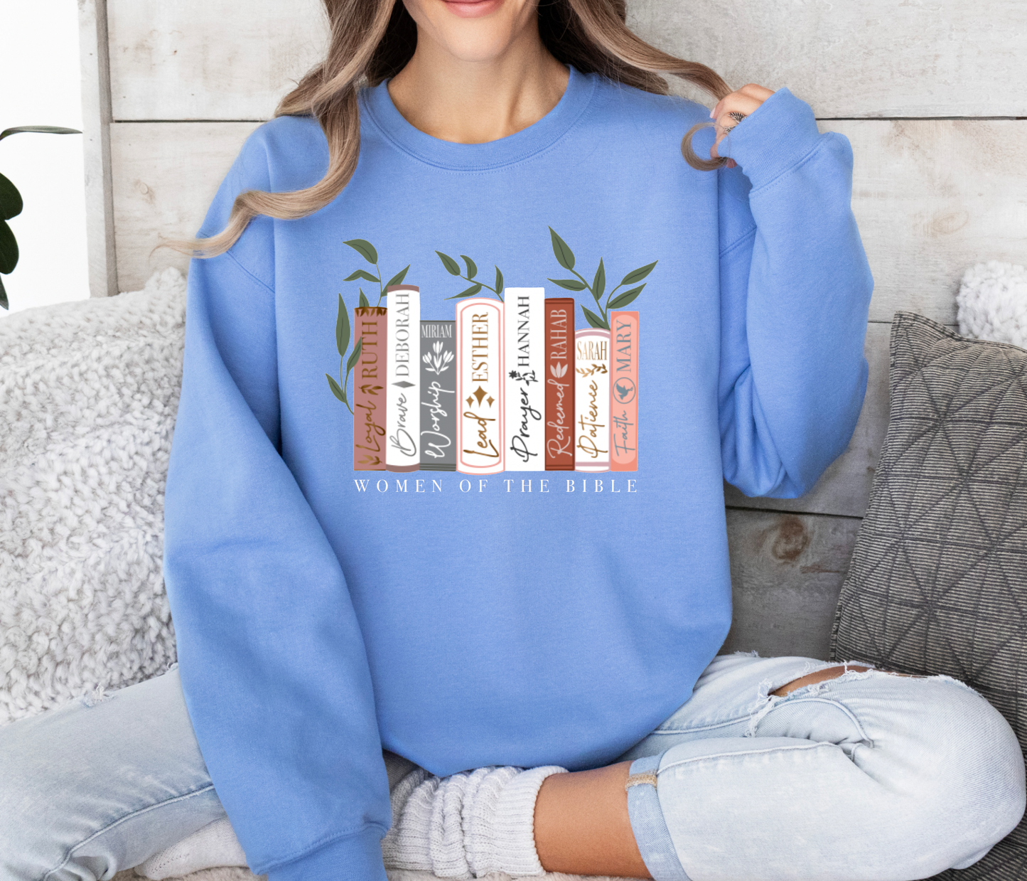 Boho Women Of The Bible Gildan Sweatshirt