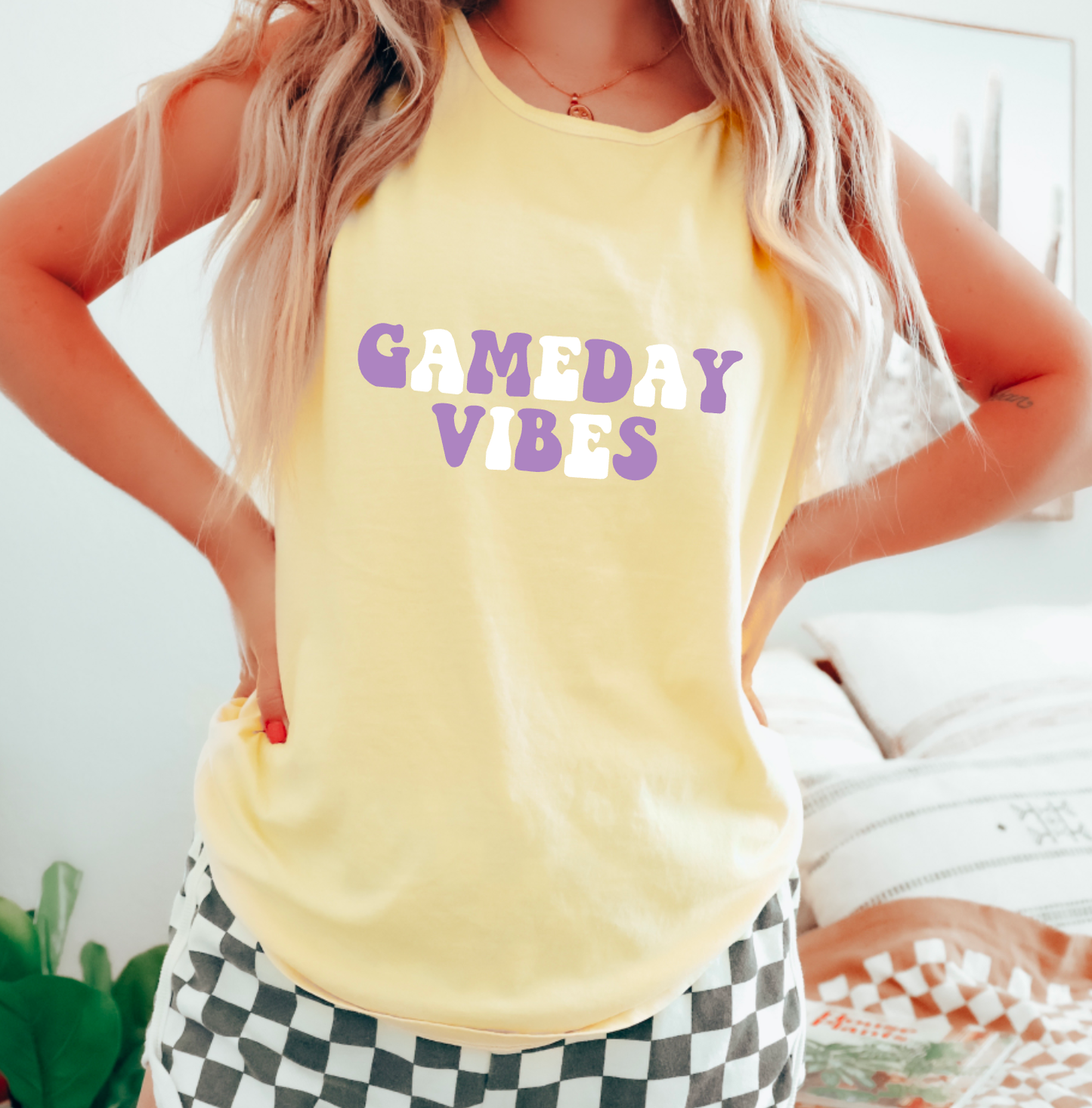 Gameday Vibes Comfort Colors Tank