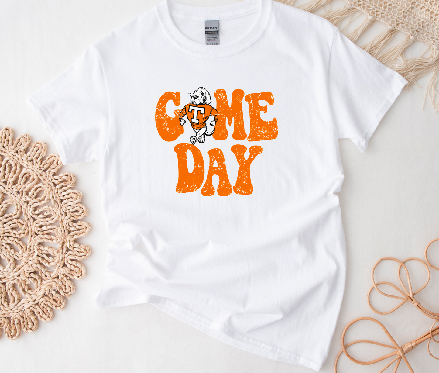 Tennessee Vols Game Day Gildan 5000 Tee Football Tees