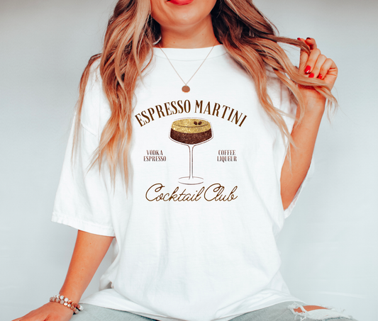 Preppy Espresso Martini Gildan T-Shirt