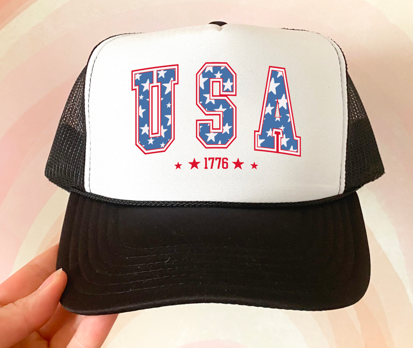 Retro USA 1776 Trucker Hat | 4th of July | America
