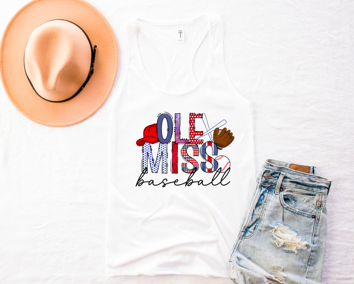 Ole Miss Baseball Tank