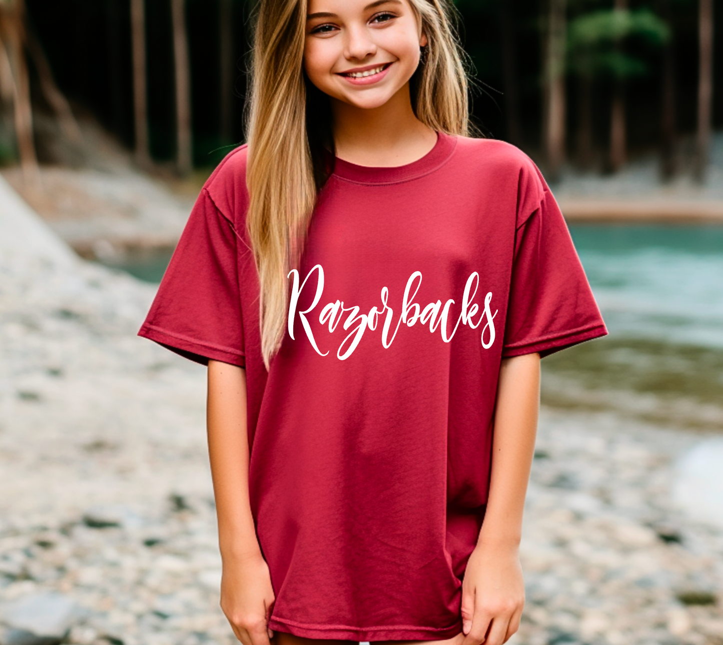 Arkansas Razorbacks YOUTH Graphic Tee