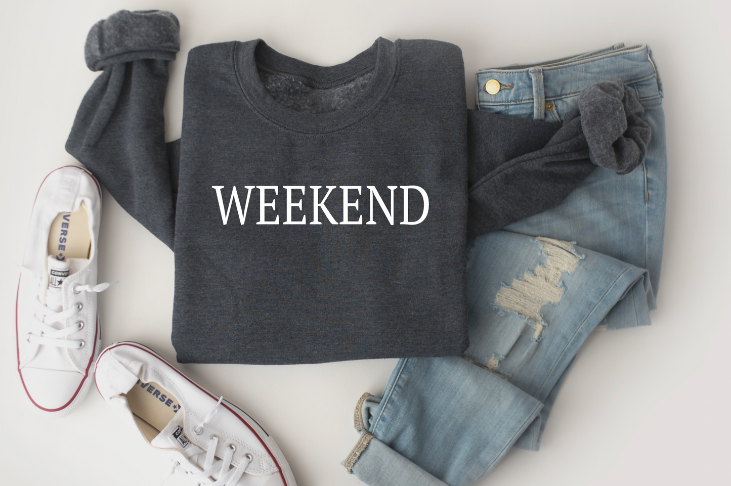 Weekend Gildan Sweatshirt Graphic Sweatshirts