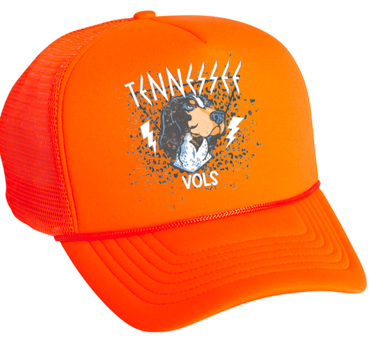 Tennessee Vols Rocker Trucker Hat