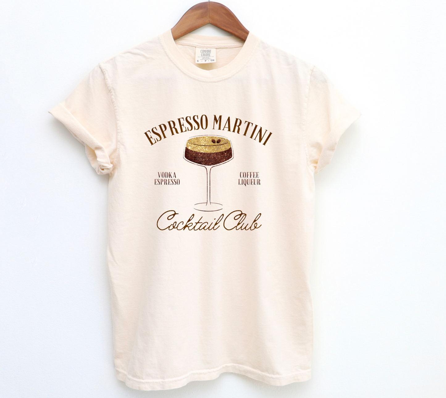 Preppy Espresso Martini Comfort Colors Tee