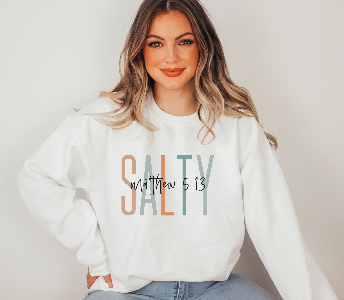 Boho Salty Gildan Sweatshirt