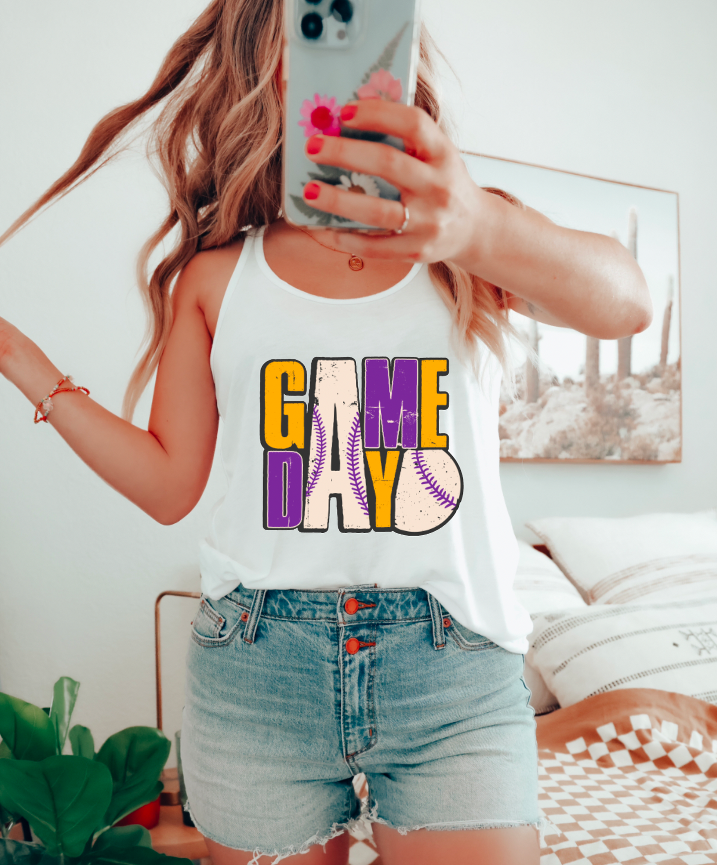 LSU Tigers Baseball Game Day Tank Top | Louisiana