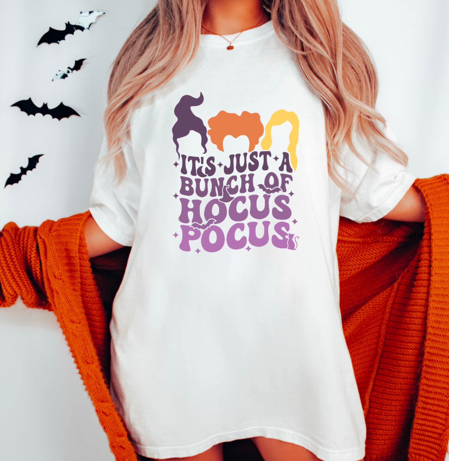 It's Just A Bunch Of Hocus Pocus Comfort Colors Tee Fall Tee