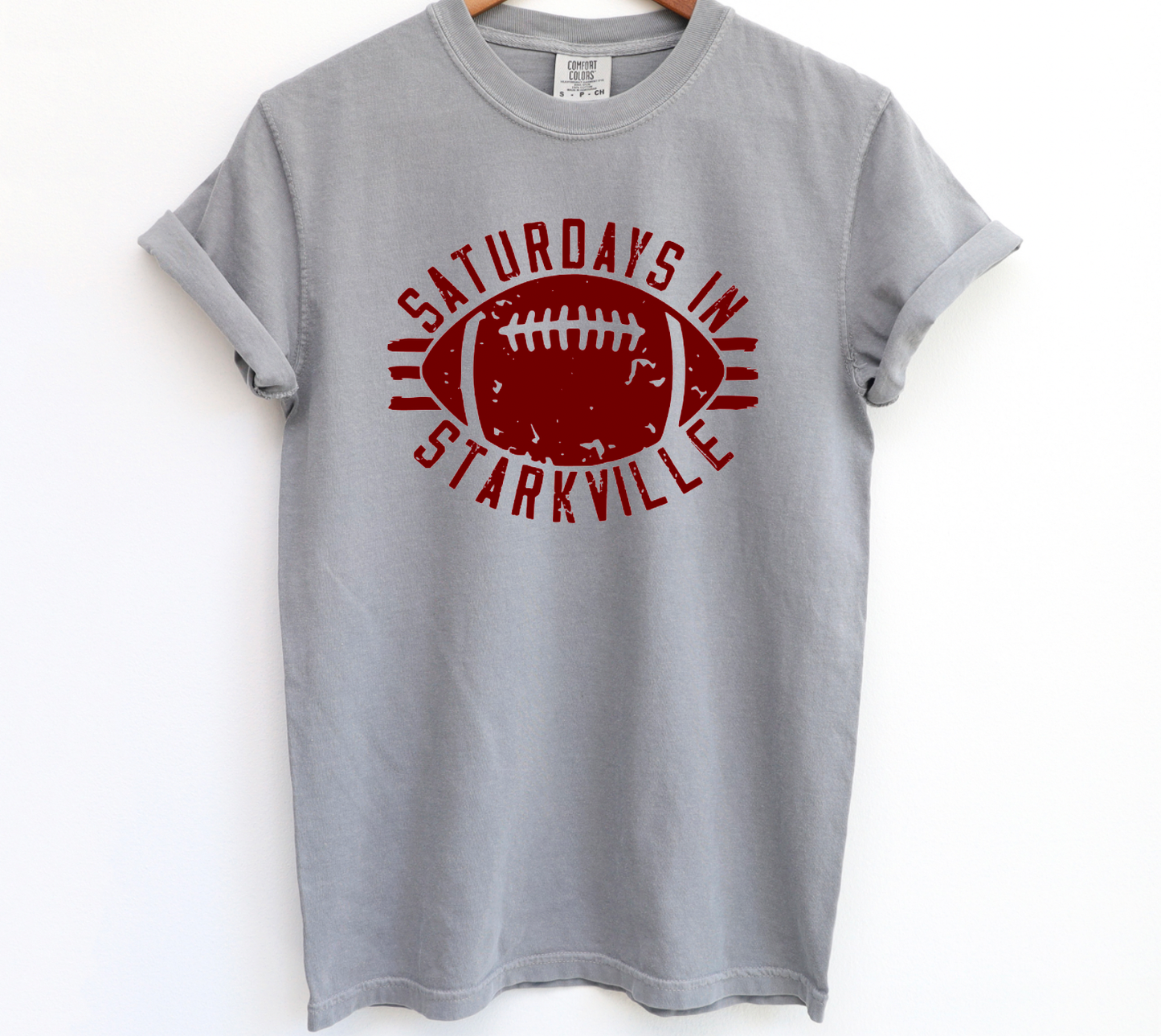 Saturdays In Starkville Graphic Tee Mississippi Football Tee