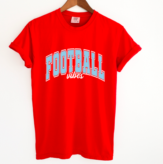 Ole Miss Football Vibes Comfort Colors Tee Mississippi Tees