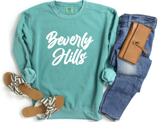 Beverly Hills Comfort Colors Sweatshirt