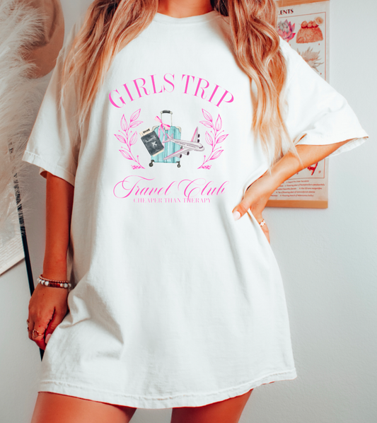Girls Trip Travel Club Graphic Tee | Girls Trip 2024
