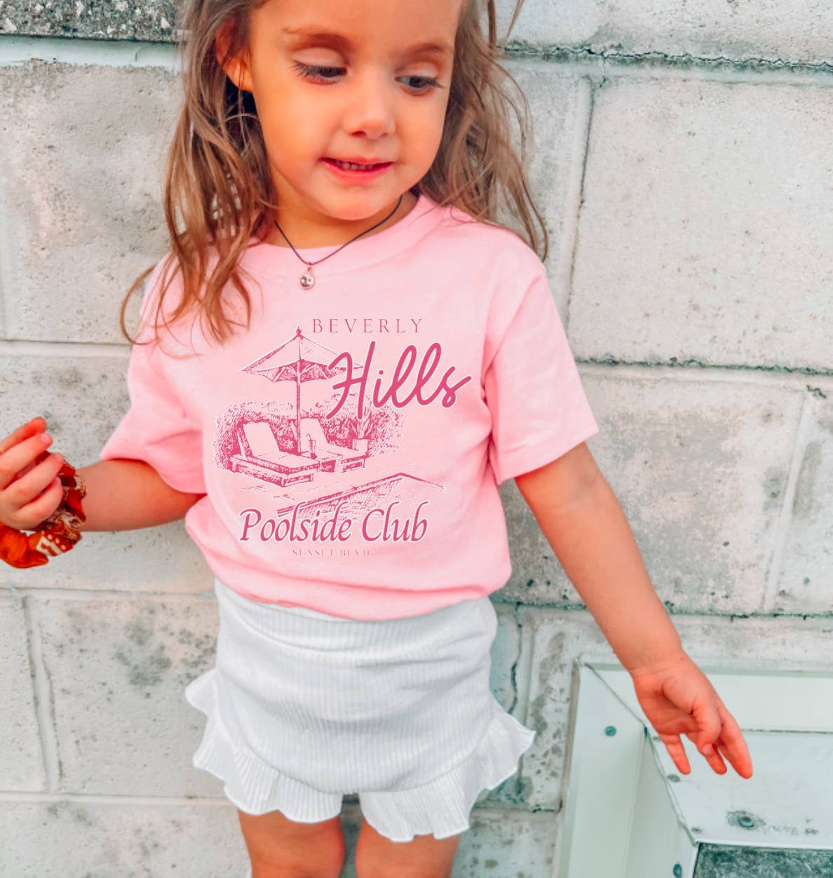 Toddler Beverly Hills Poolside Club Tee Kids 