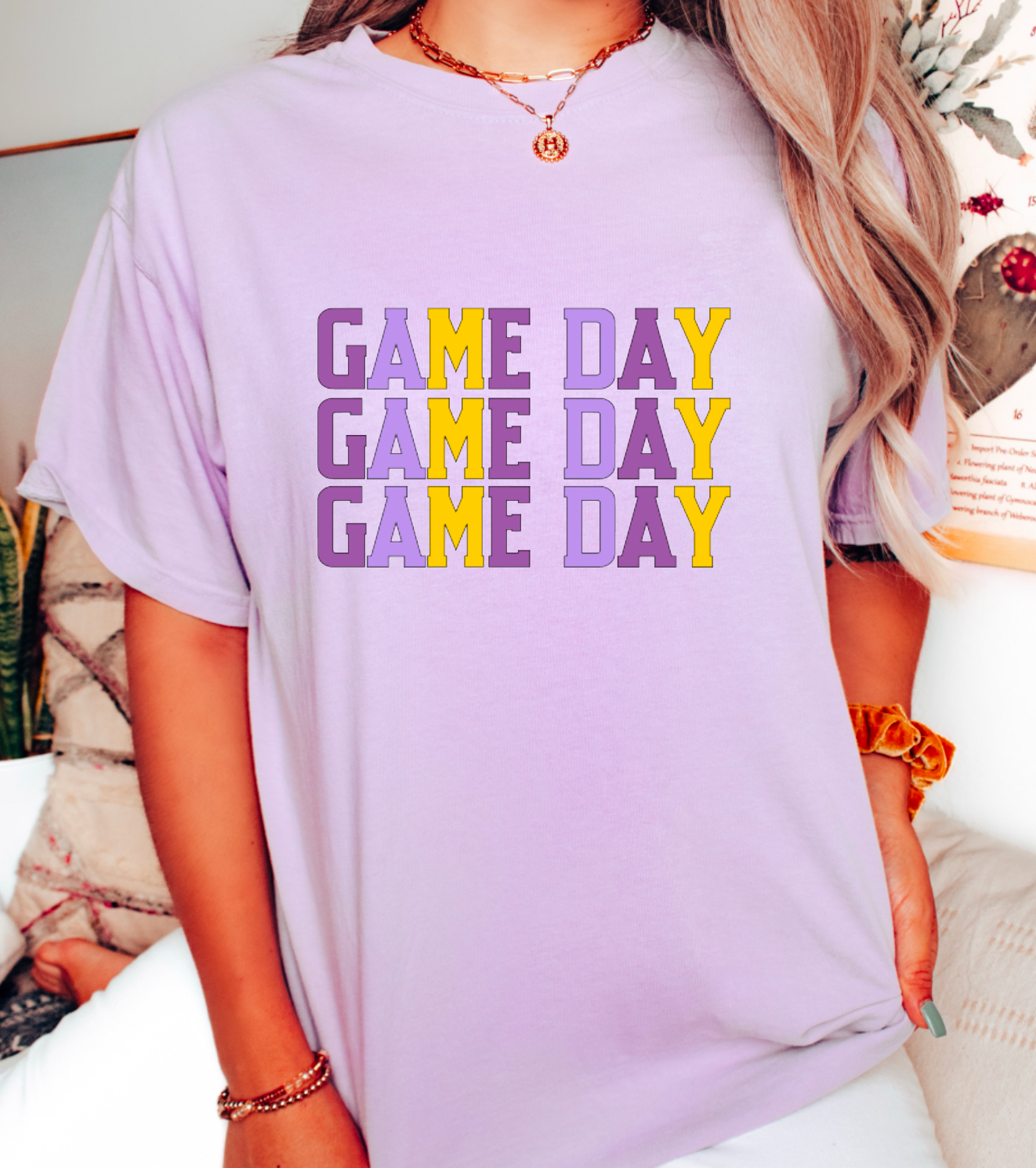 LSU Tigers Game Day Comfort Colors Tee