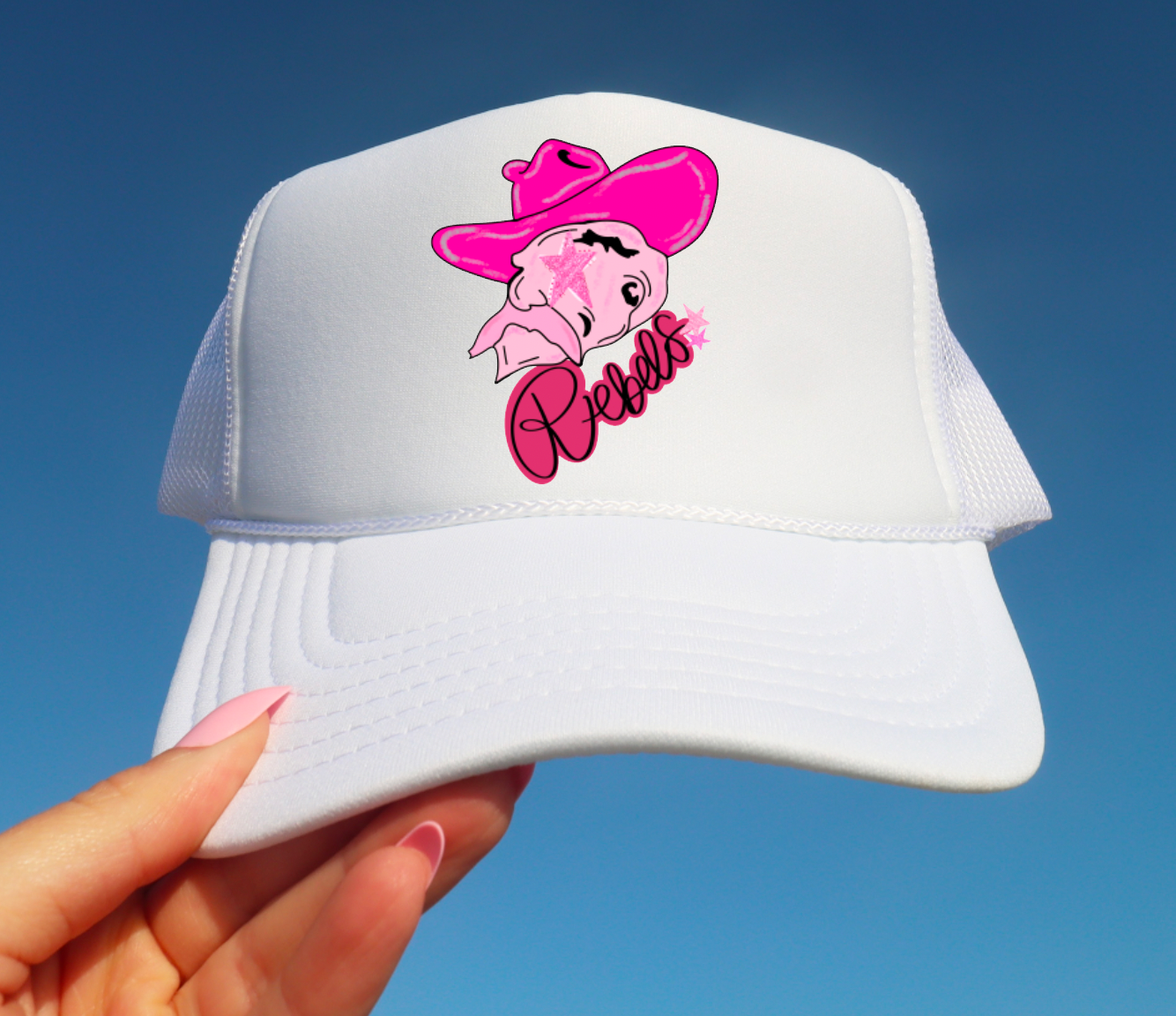 Ole Miss Rebels Preppy Trucker Hat