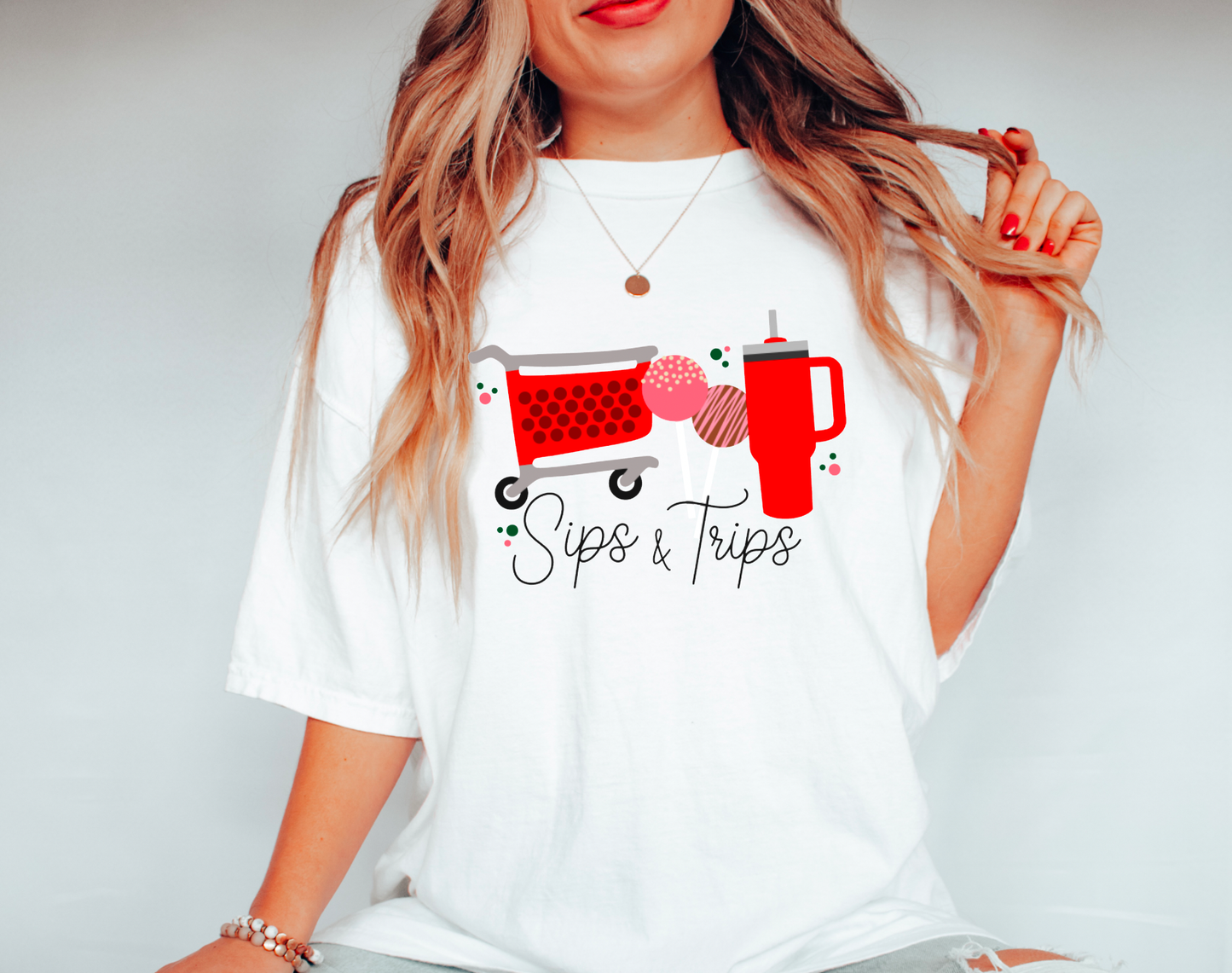 Sips and Trips Gildan Tee