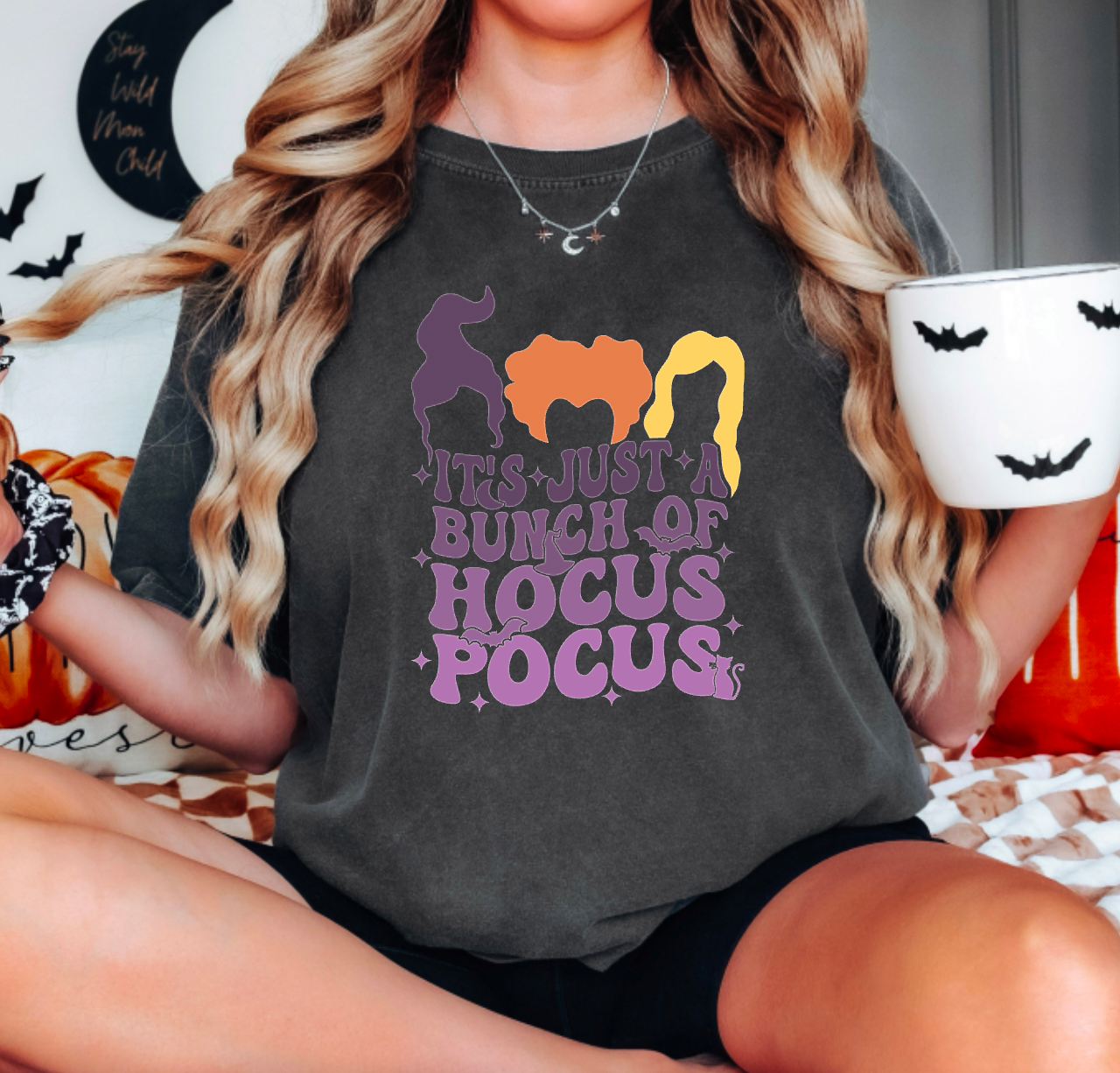 It's Just A Bunch Of Hocus Pocus Comfort Colors Tee Fall Tee