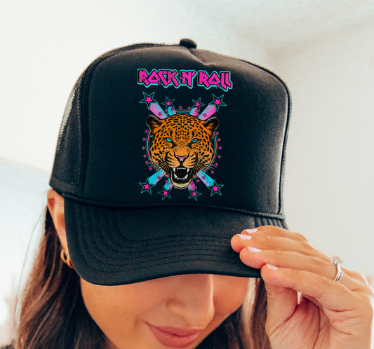 Tiger Rocker Trucker Hat | Rock | Roll