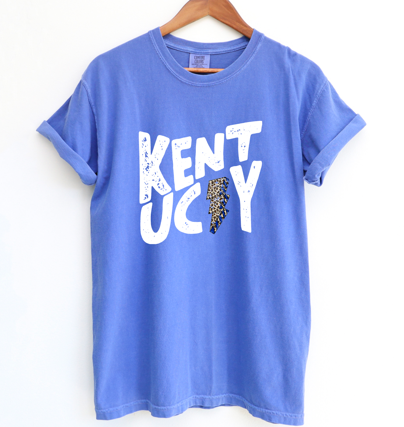 Kentucky Lightning Bolt Football Graphic Tee | T-Shirts