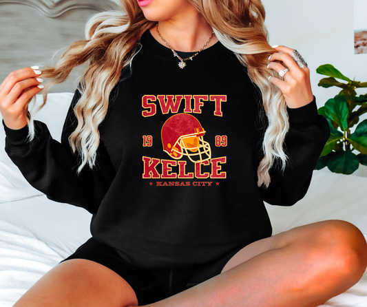 Taylor Swift Kelce Kansas City Gildan Sweatshirt