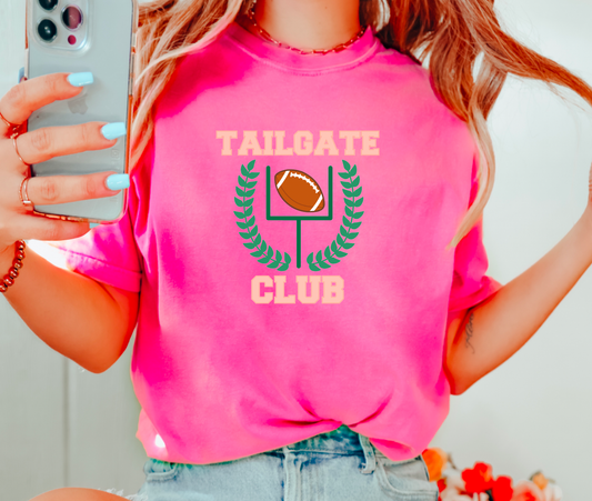 Preppy Tailgate Club Comfort Colors Tee/Tshirt Football Tees