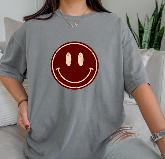 Mississippi Smiley Face Comfort Colors Tee
