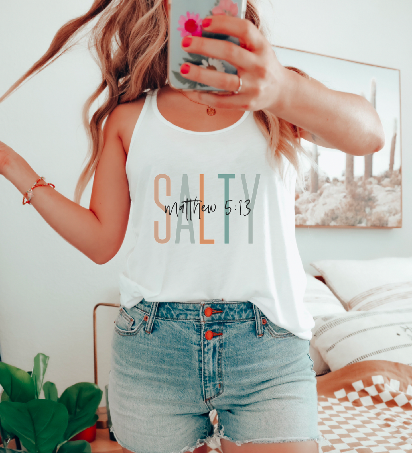 Boho Salty Tank Top