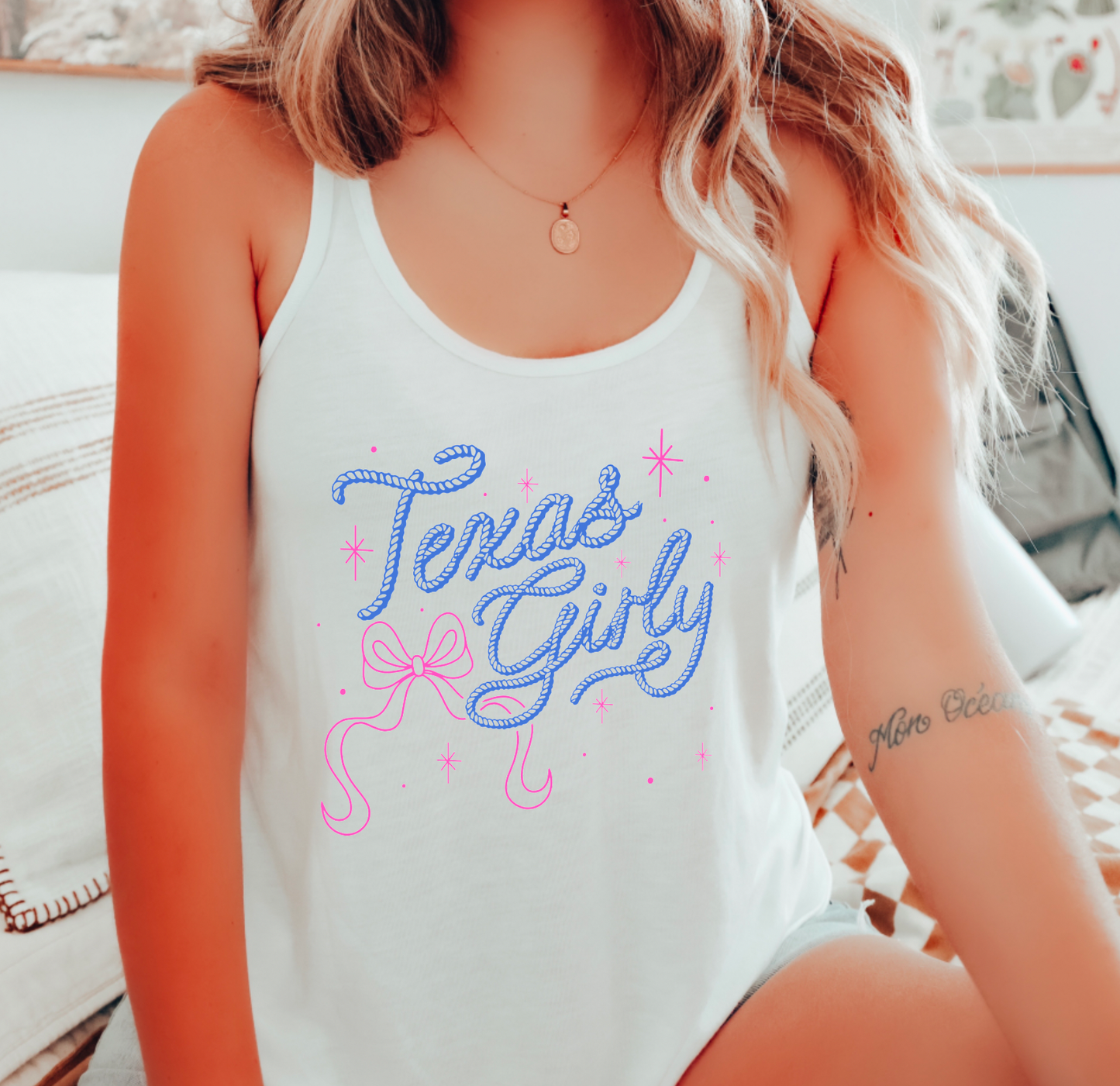 Coquette Texas Girly Tank Top | Coquette | Texas