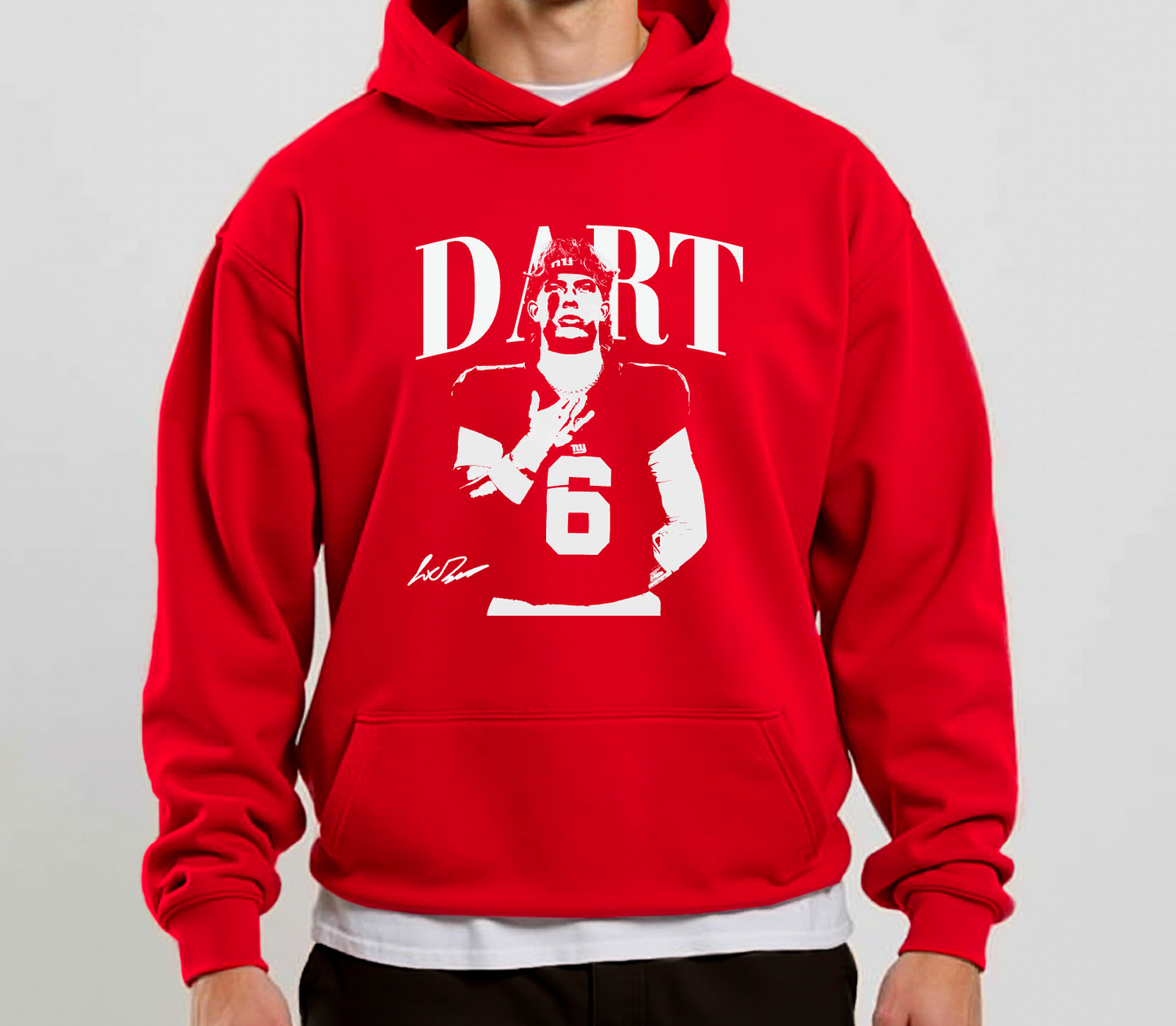 Jaxson Dart Football Hoodie Sports 