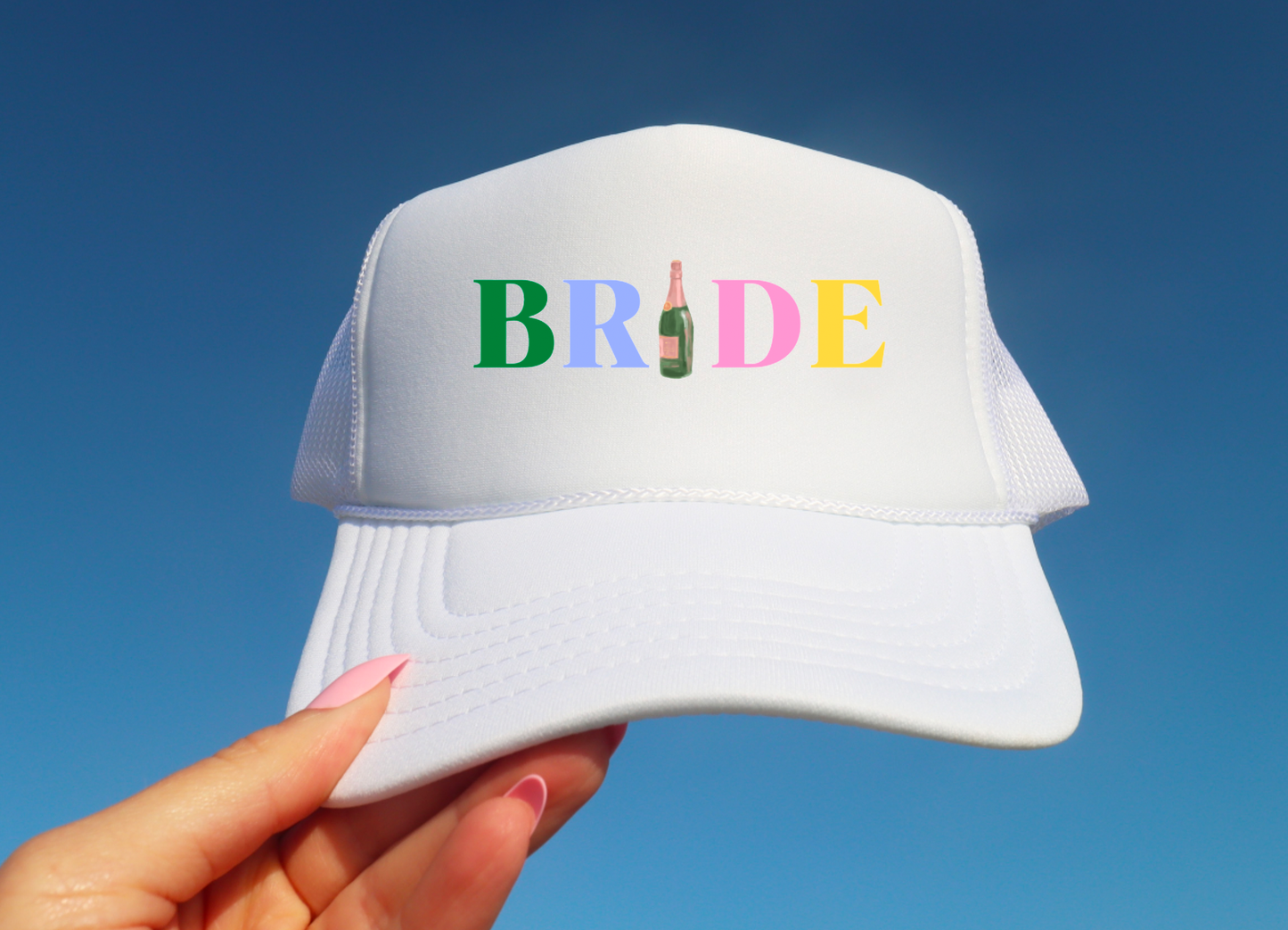 Preppy Bride Trucker Hat