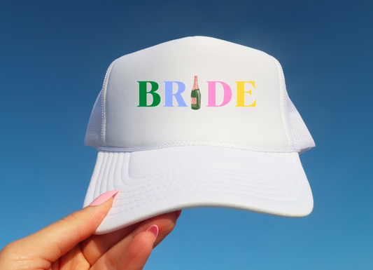Preppy Bride Trucker Hat