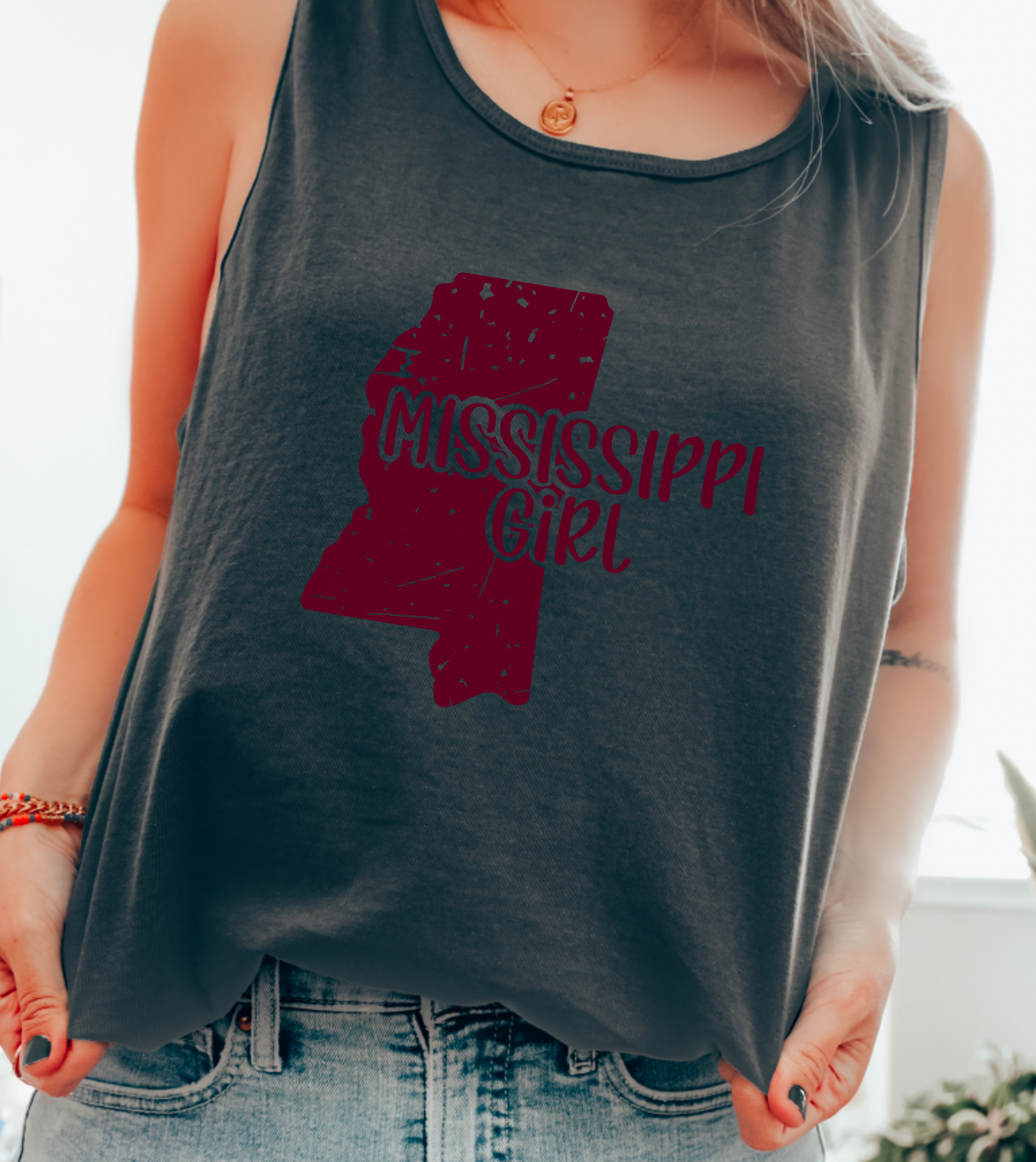 Mississippi Girl Comfort Colors Tank