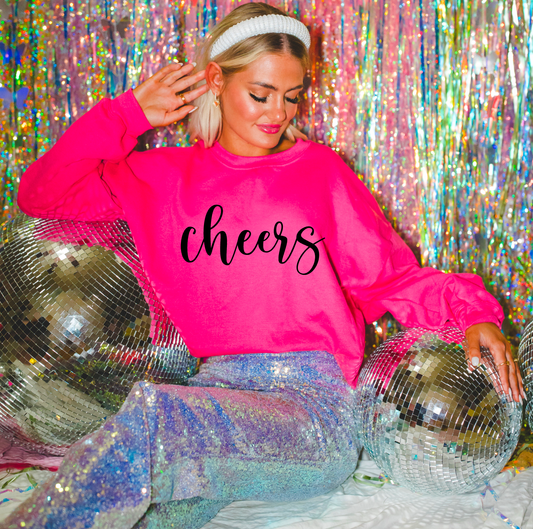 Cheers Gildan Sweatshirt New Years Tees
