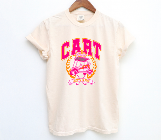 Retro Cart Babe Comfort Colors Tee