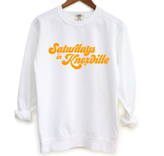 Saturdays In Knoxville Comfort Colors  Tennessee Vols