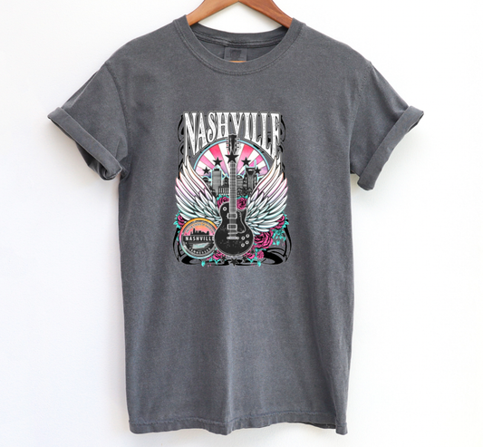 Nashville Tennessee Music City Graphic Tee