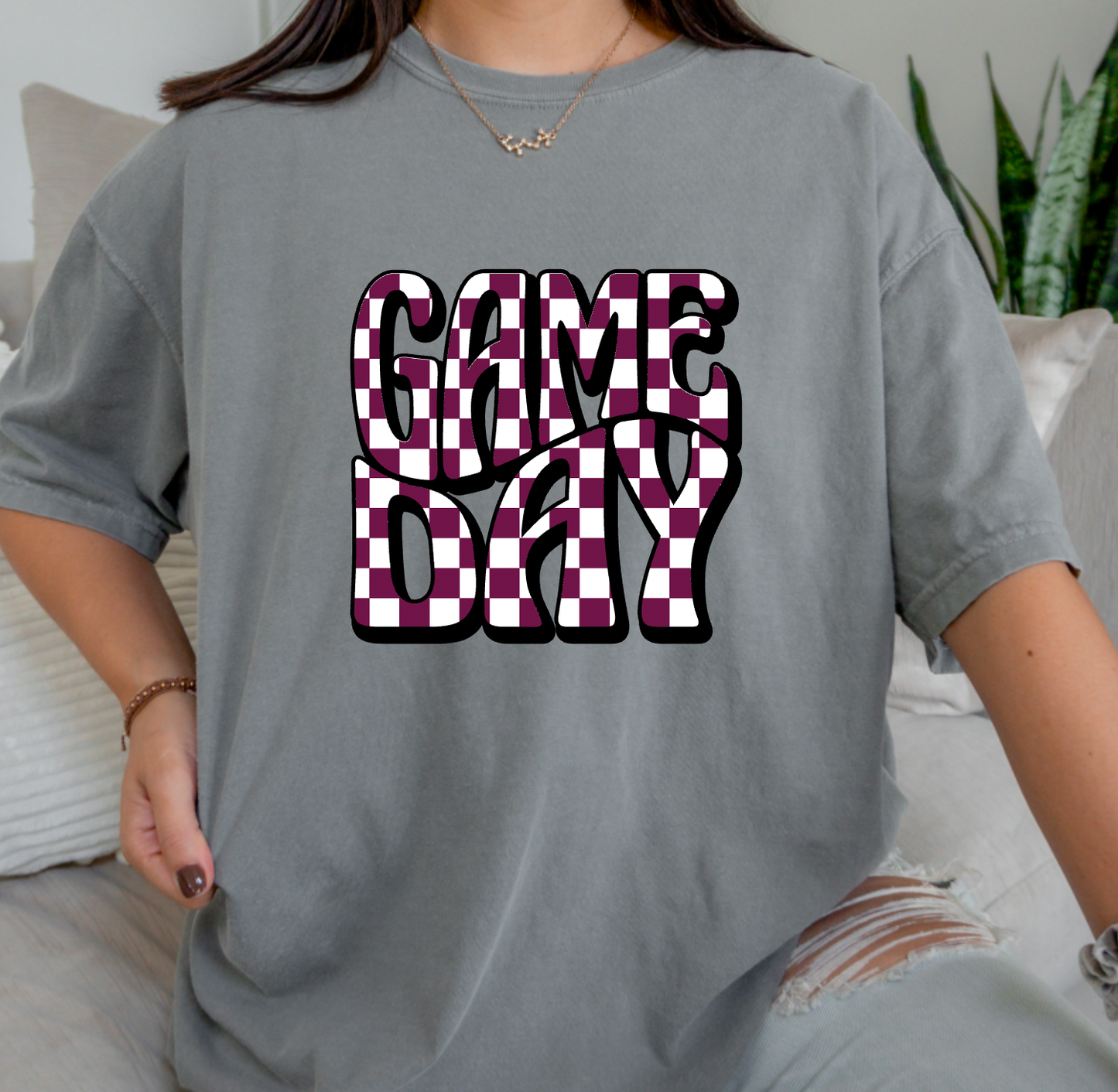 Mississippi Football Game Day Comfort Colors Tee