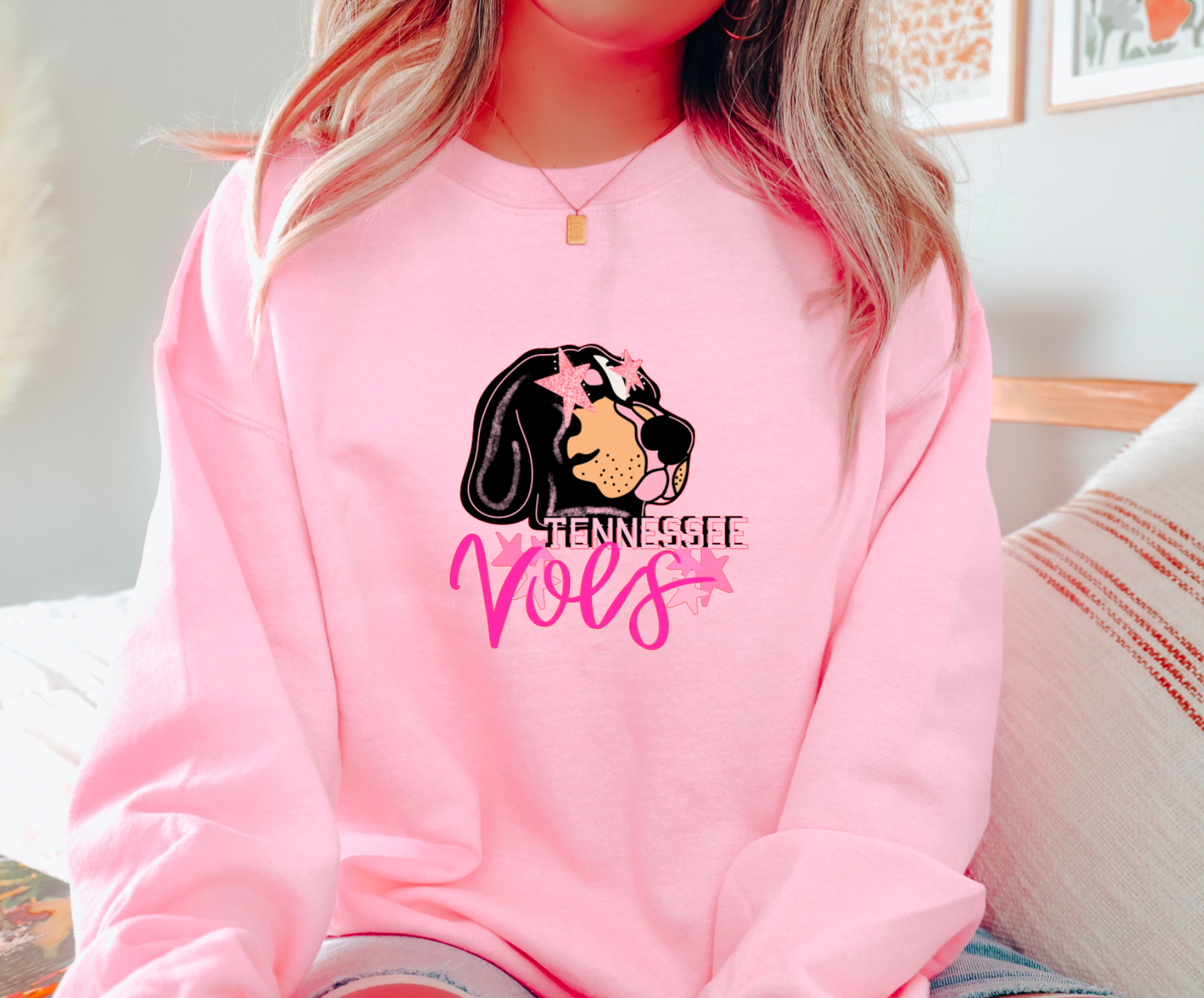 Tennessee Vols Preppy Gildan Sweatshirt