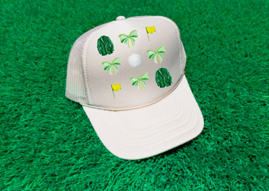 Masters Golf Coquette Trucker Hat Augusta Georgia   
