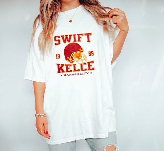 Taylor Swift Kelce Kansas City Comfort Colors Tee