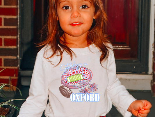 Toddler Saturday’s In Oxford Long Sleeve Tee Ole Miss 