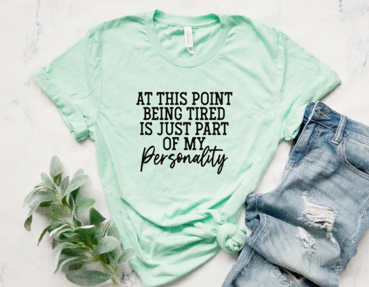 At This Point Funny Graphic Tee