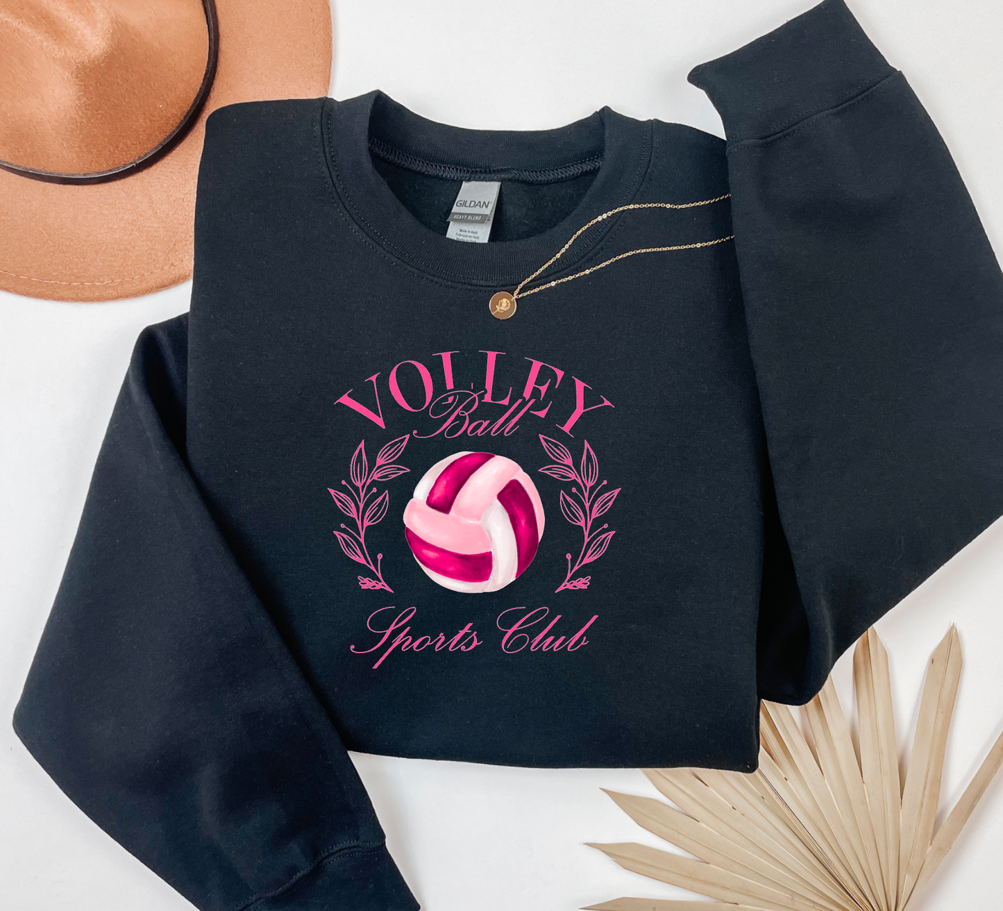 Preppy Volleyball Sports Club Sweatshirt | Volleyball