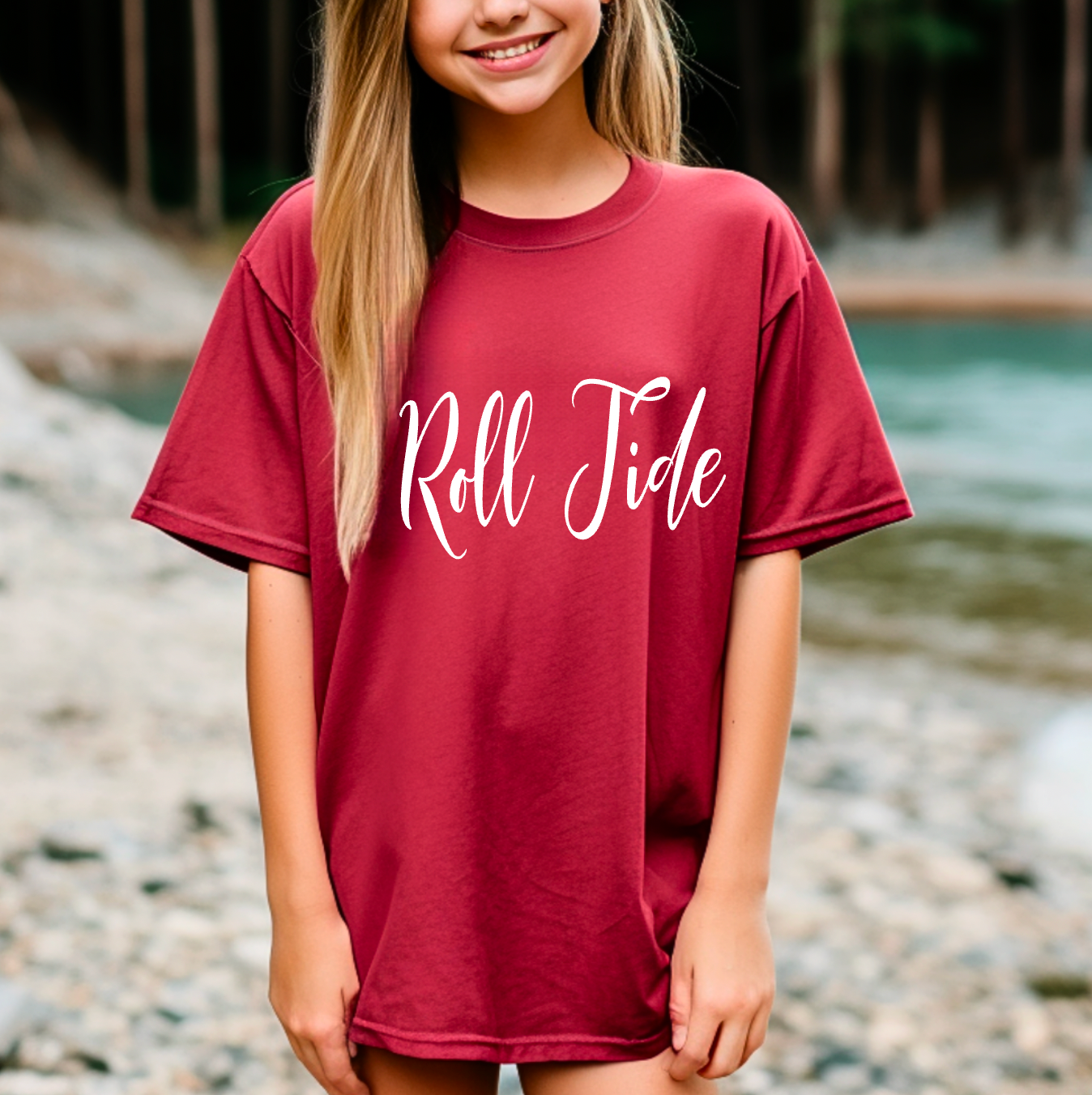 Alabama Roll Tide YOUTH Graphic Tee  
T-Shirt