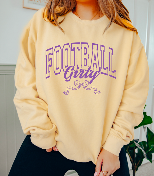 Football Girly Sweatshirt