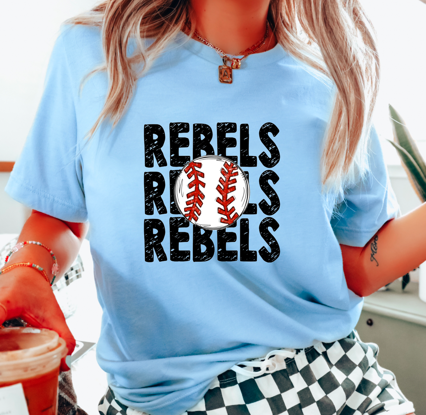 Ole Miss Rebels Baseball Bella Canvas T-Shirt